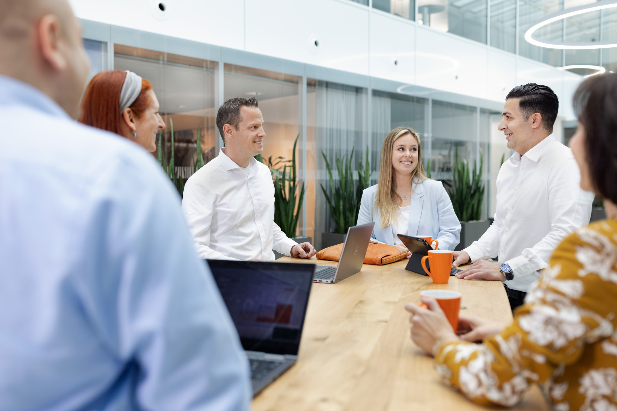 group of employees at STIHL